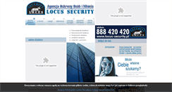 Desktop Screenshot of locus-security.pl